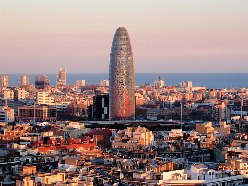 Contemporary architecture of Barcelona