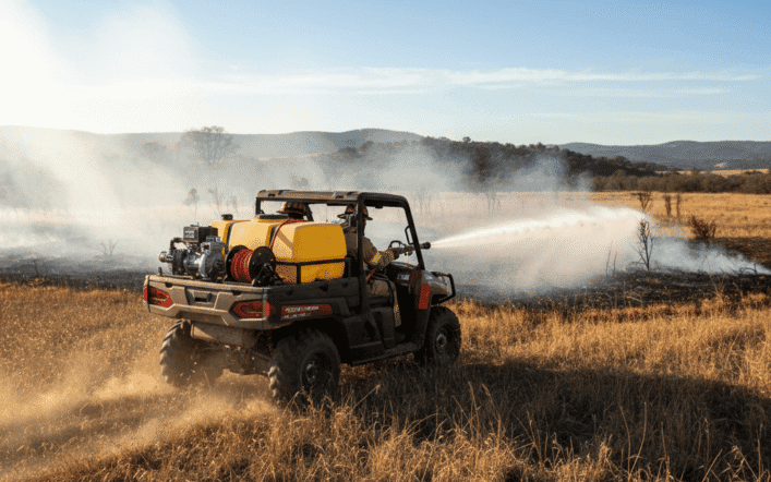 Combat Rural Fire Dangers with Suppression Skid Units