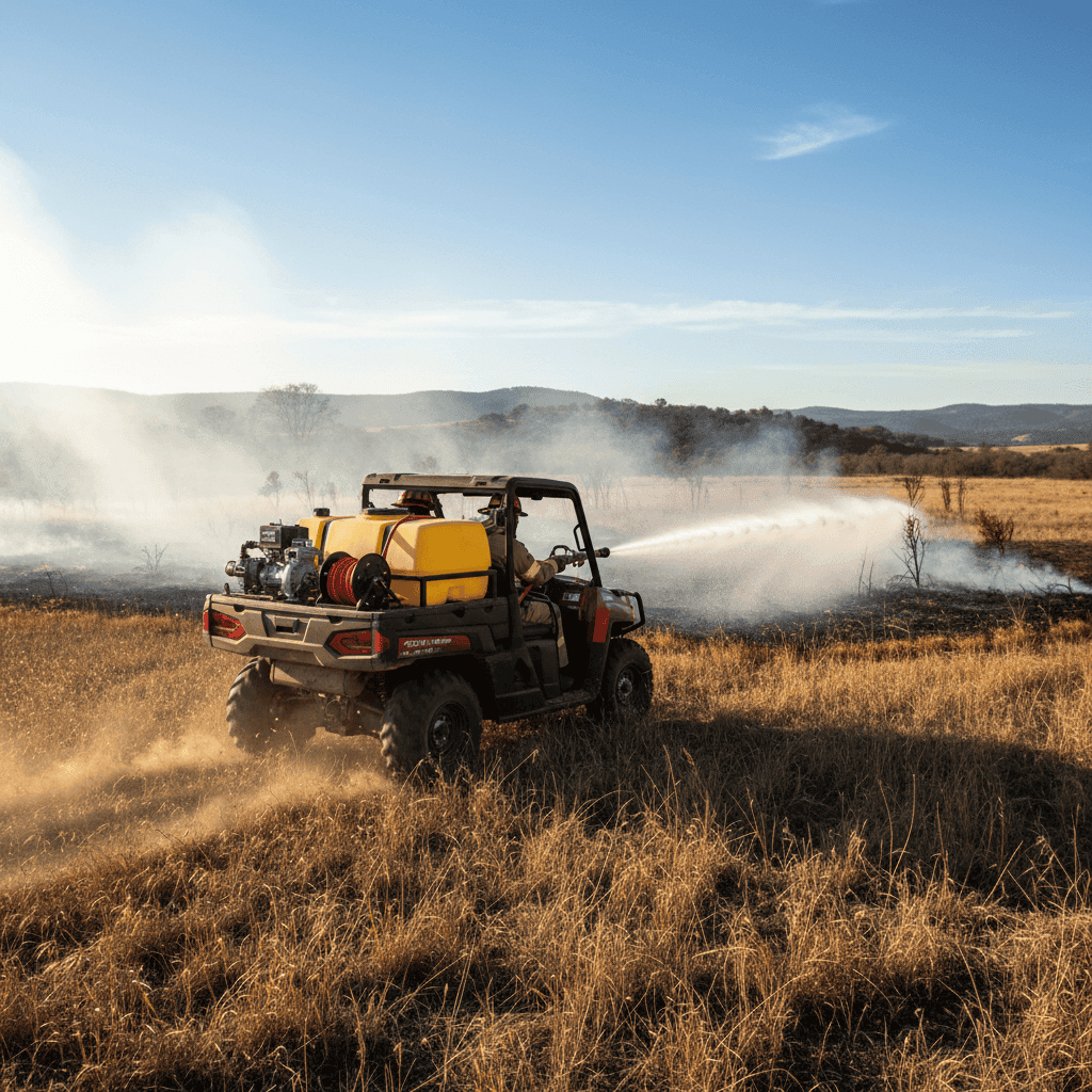 Combat Rural Fire Dangers with Suppression Skid Units